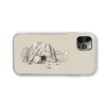 Jesus's empty tomb Phone Case
